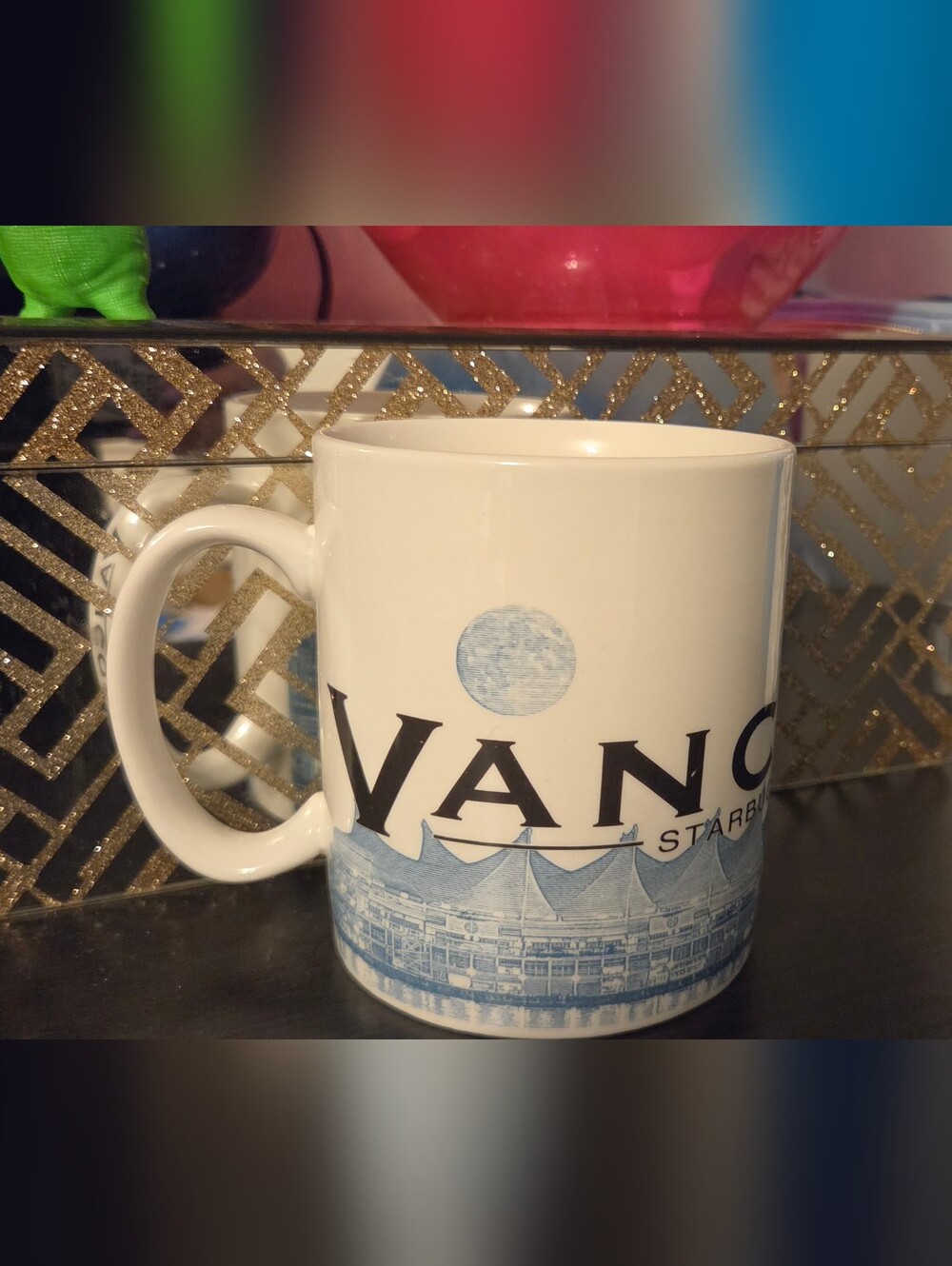 2002 Starbucks Vancouver City Skyline Mug